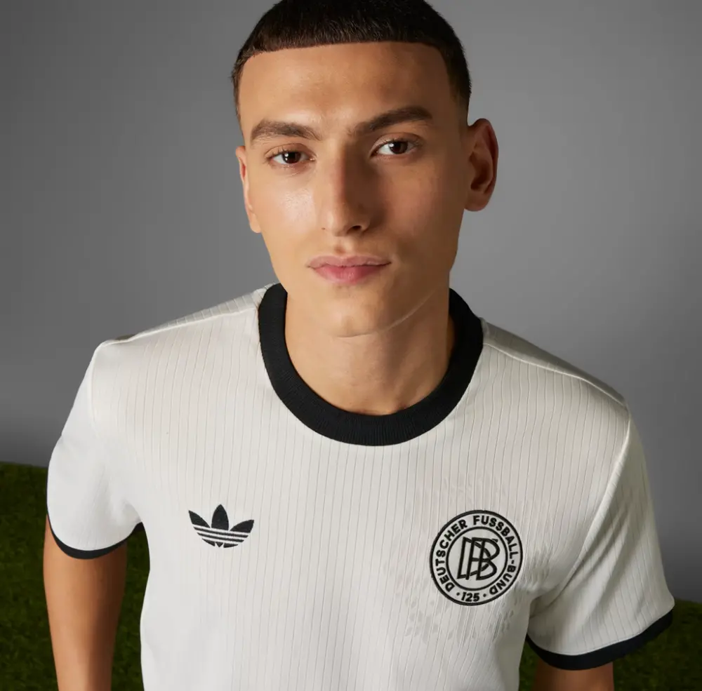 Áo Adidas Originals DFB 125 Jersey ‘Cloud White’ JY0247 - Ảnh 3