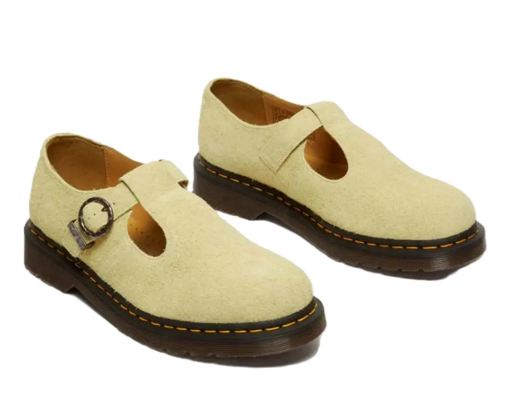 Alternative view of Giày Dr. Martens T-Bar Mary Jane ‘Hazy Yellow’ 31518761