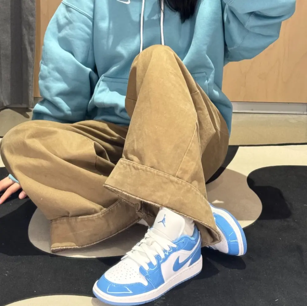 Giày Nike Air Jordan 1 Low SE ‘Legend Blue’ FZ2138-114 - Ảnh 5