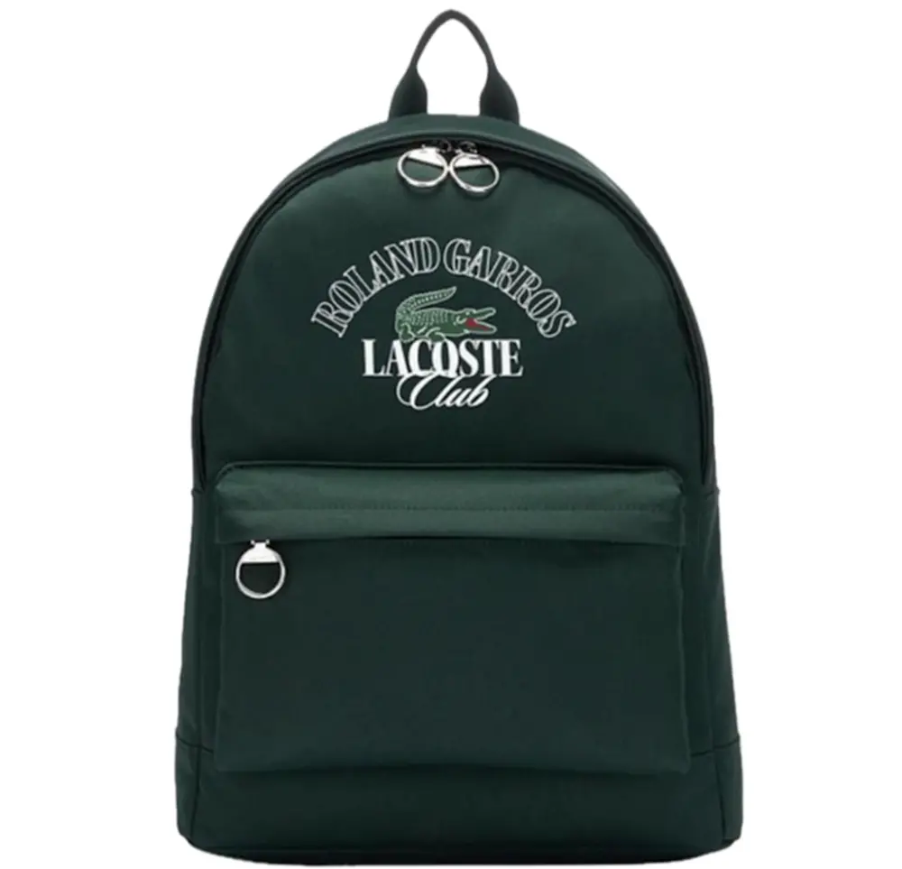 Balo Lacoste Crocodile Backpack ‘Green’ NH4628RG-N47