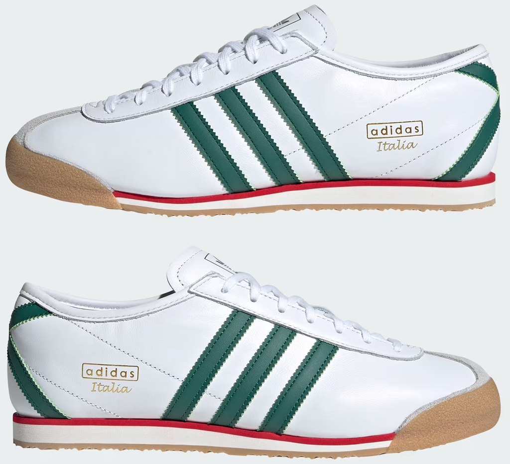 Giày Adidas Italia 70s ‘Cloud White Collegiate Green’ JS1325 - Ảnh 4