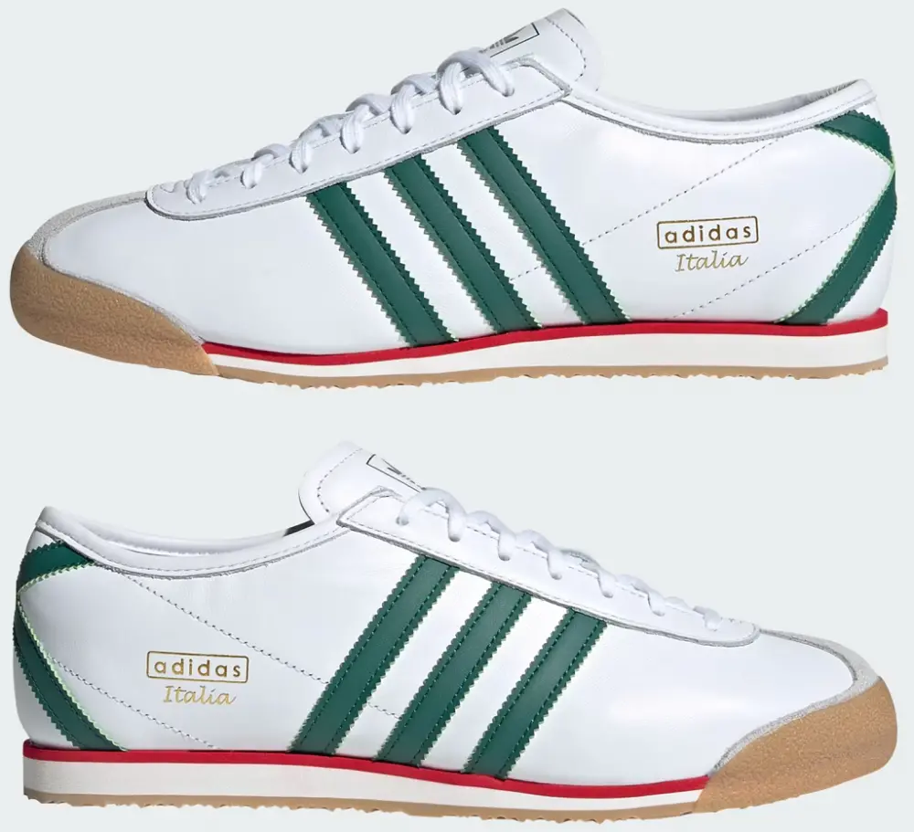 Giày Adidas Italia 70s ‘Cloud White Collegiate Green’ JS1325 - Ảnh 4