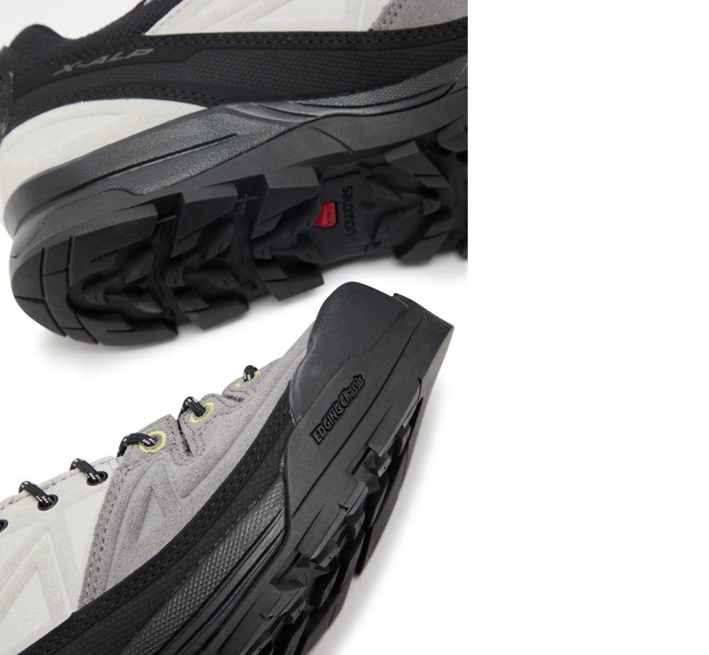 Giày SALOMON x The Broken Arm X-ALP LTR 'Grey Black' 478058 - Ảnh 4