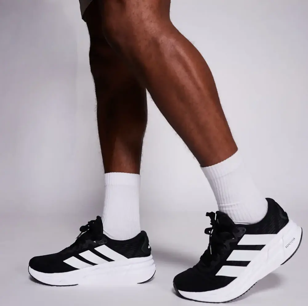 giày Adidas Adistar 4 'black white' JR0318 - Ảnh 5