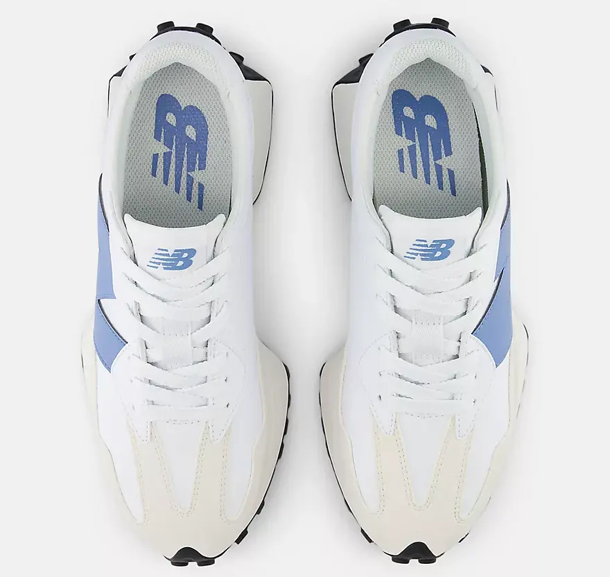 Giày New Balance 327 ‘White Blue Laguna’ U327SKB - Ảnh 5