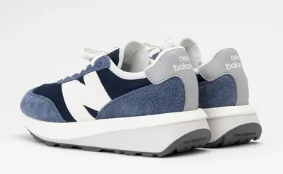 Giày New Balance 370 ‘Navy White’ U370AG - Ảnh 4