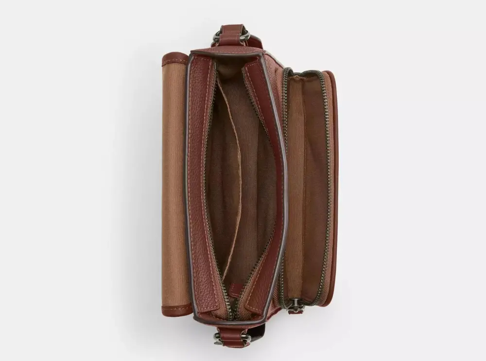 Túi Coach Sullivan Flap Crossbody Bag ‘Brown’ CBI41-QBTAM - Ảnh 4