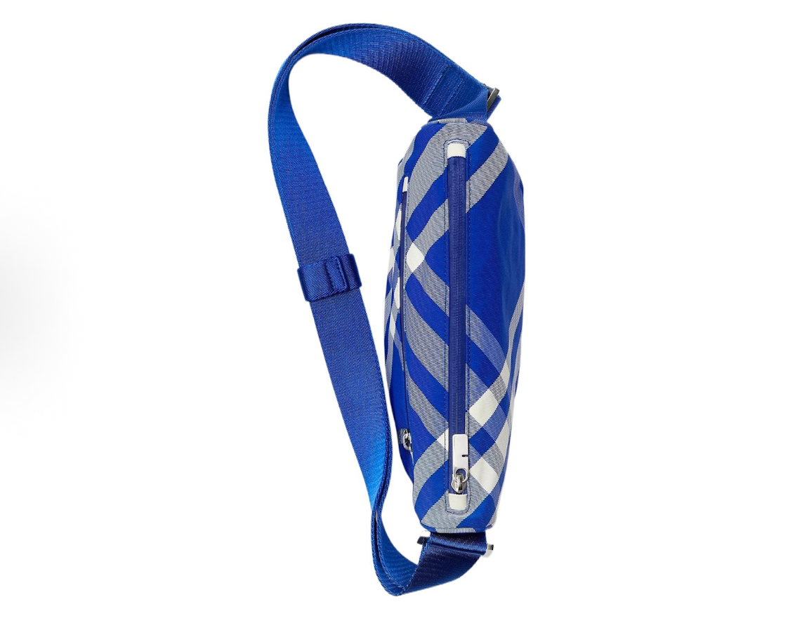 Túi Burberry Embroidered Crossbody Bag ‘Blue’ 80777711 - Ảnh 4