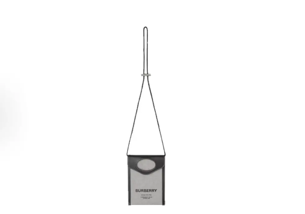 Túi Burberry Crossbody Phone Bag ‘Grey’ 80400911 - Ảnh 5