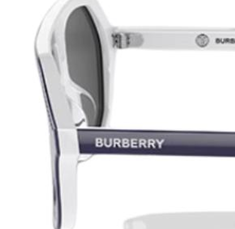 Kính Burberry Logo Sunglasses ‘Navy’ 0JB434039268750 - Ảnh 4