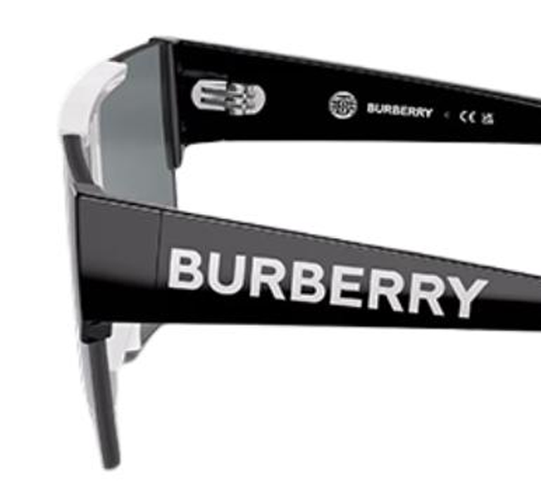 Kính Burberry Logo Sunglasses ‘Grey’ 0JB438740496G - Ảnh 4