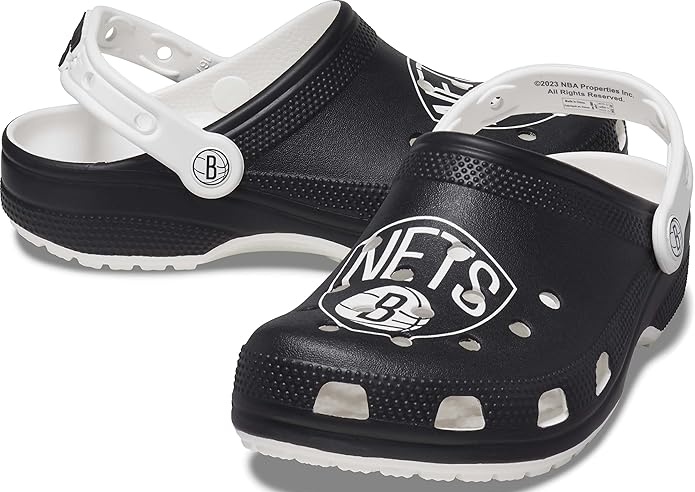 Dép Crocs Classic Clog ‘NBA Brooklyn Nets’ 208651-103 - Ảnh 4