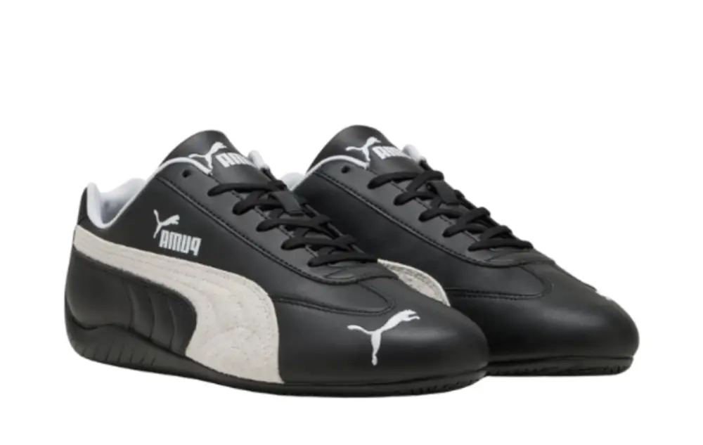 Giày Puma Speedcat Leather ‘Black White’ 403175-02 - Ảnh 4
