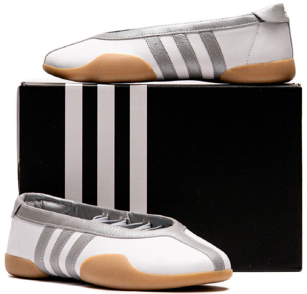 Alternative view of Giày Adidas Taekwondo Mei ‘Silver Metallic’ JQ6438