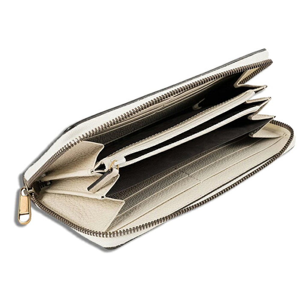 Alternative view of Ví Gucci Leather Wallet 'White' 4963170GCAT8820