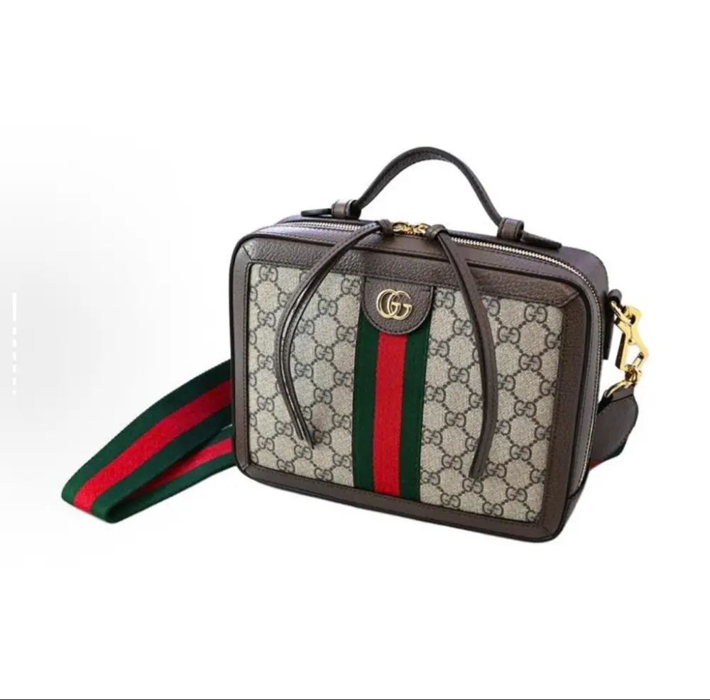Alternative view of Túi Gucci GG Supreme Ophidia Small Shoulder Bag Beige 550622 K05NG 8745