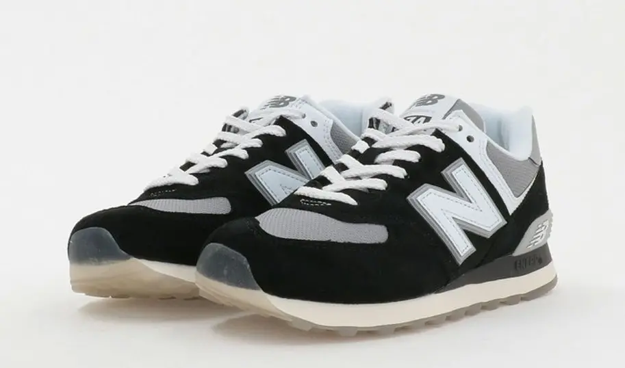Giày New Balance 574 ‘Black White’ U574PBB - Ảnh 5