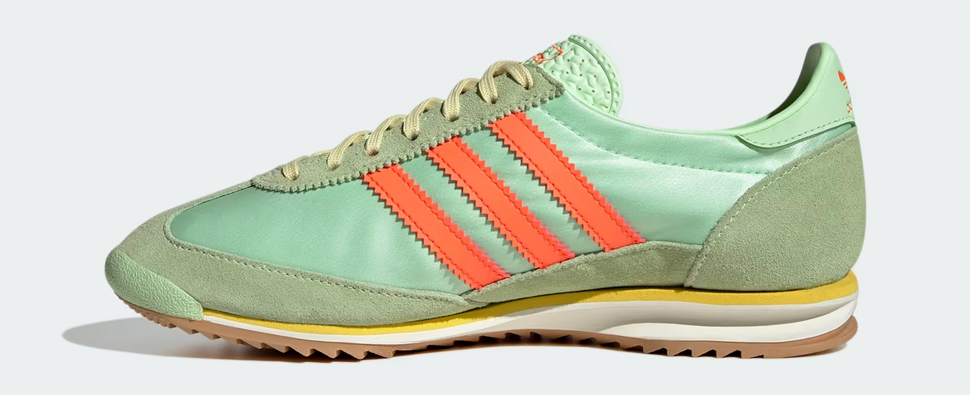Alternative view of Giày Adidas SL 72 OG ‘Semi Green Spark Solar Orange’ JI0197