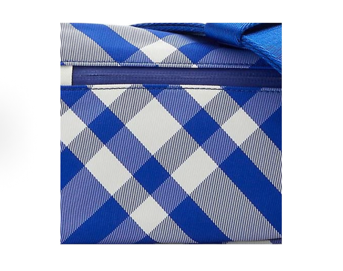 Túi Burberry Embroidered Crossbody Bag ‘Blue’ 80777711 - Ảnh 5