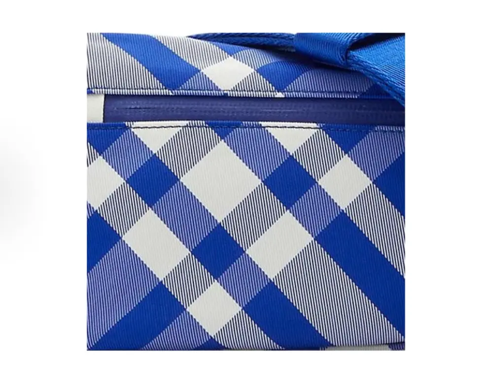 Túi Burberry Embroidered Crossbody Bag ‘Blue’ 80777711 - Ảnh 5