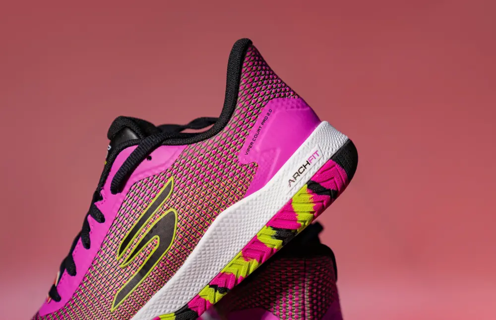 Giày Skechers Viper Court Pro 2.0 ‘Pink’ 172109-HPK - Ảnh 6