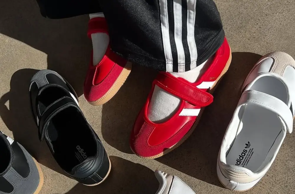 Giày Adidas Samba Jane 'Scarlet White Gum' JQ6446 - Ảnh 3