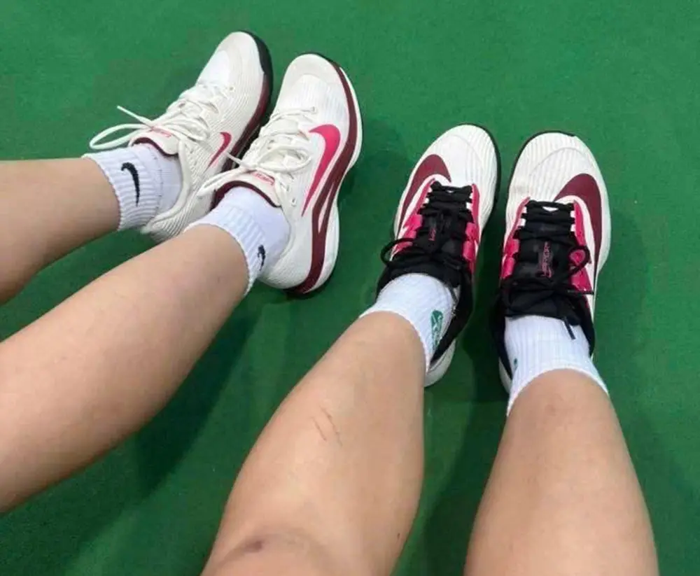 Giày Nike Court Air Zoom Vapor 12 HC ‘Pale Ivory Sail’ FV5554-104 - Ảnh 7