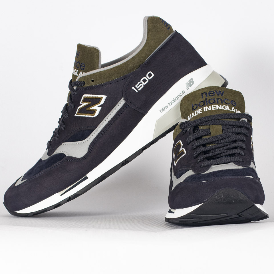 Giày New Balance 1500 Made In England ‘Navy Green’ M1500NAG - Ảnh 2