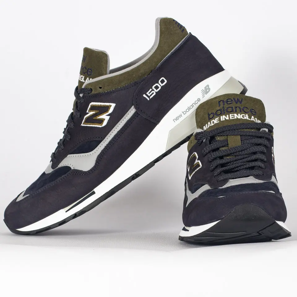 Alternative view of Giày New Balance 1500 Made In England ‘Navy Green’ M1500NAG