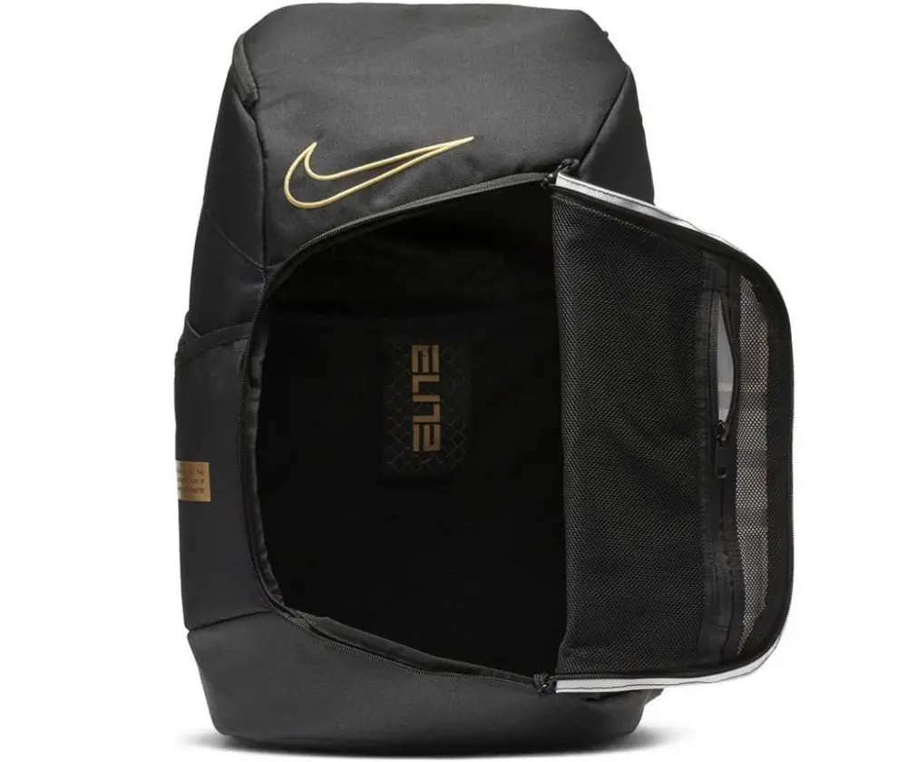 Alternative view of Balo Nike Elite Pro Basketball Backpack ‘Black’ BA6164-013