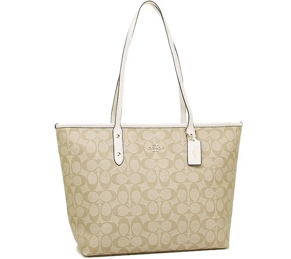 Alternative view of Túi Coach IMDQC Signature 'light khaki' F58292-IMDQC