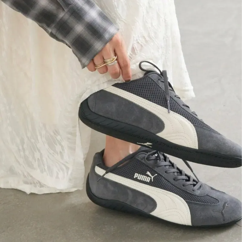 Giày Puma Speedcat Mesh "Dusky gray" 404370-01 - Ảnh 4