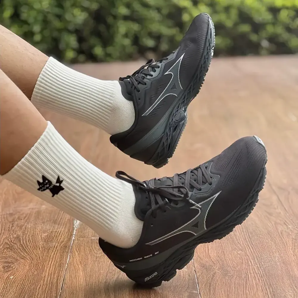 Giày Mizuno Wave RC ‘Black’ D1GH251001 - Ảnh 4