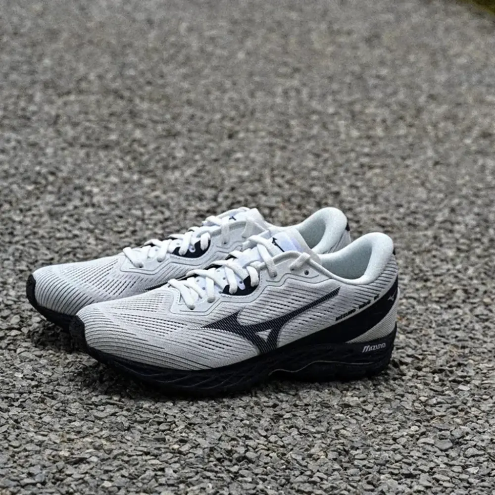 Giày Mizuno Wave ‘Light Silver Navy’ D1GH251003 - Ảnh 4