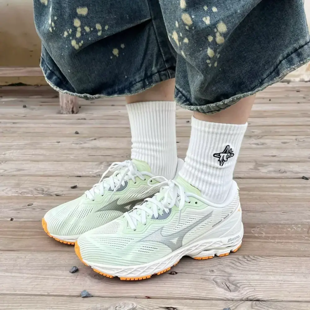 Giày Mizuno Wave ‘White Silver’ D1GH251004 - Ảnh 3