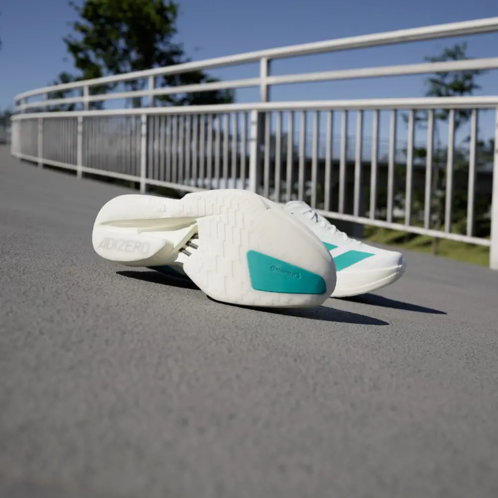 Giày Adidas Adizero Adios Pro 4 "White Pulse Teal" JR1267 - Ảnh 4