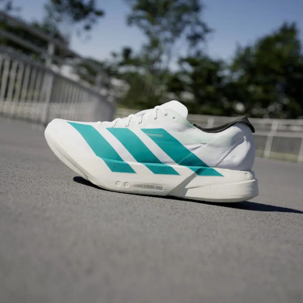 Alternative view of Giày Adidas Adizero Adios Pro 4 "White Pulse Teal" JR1267