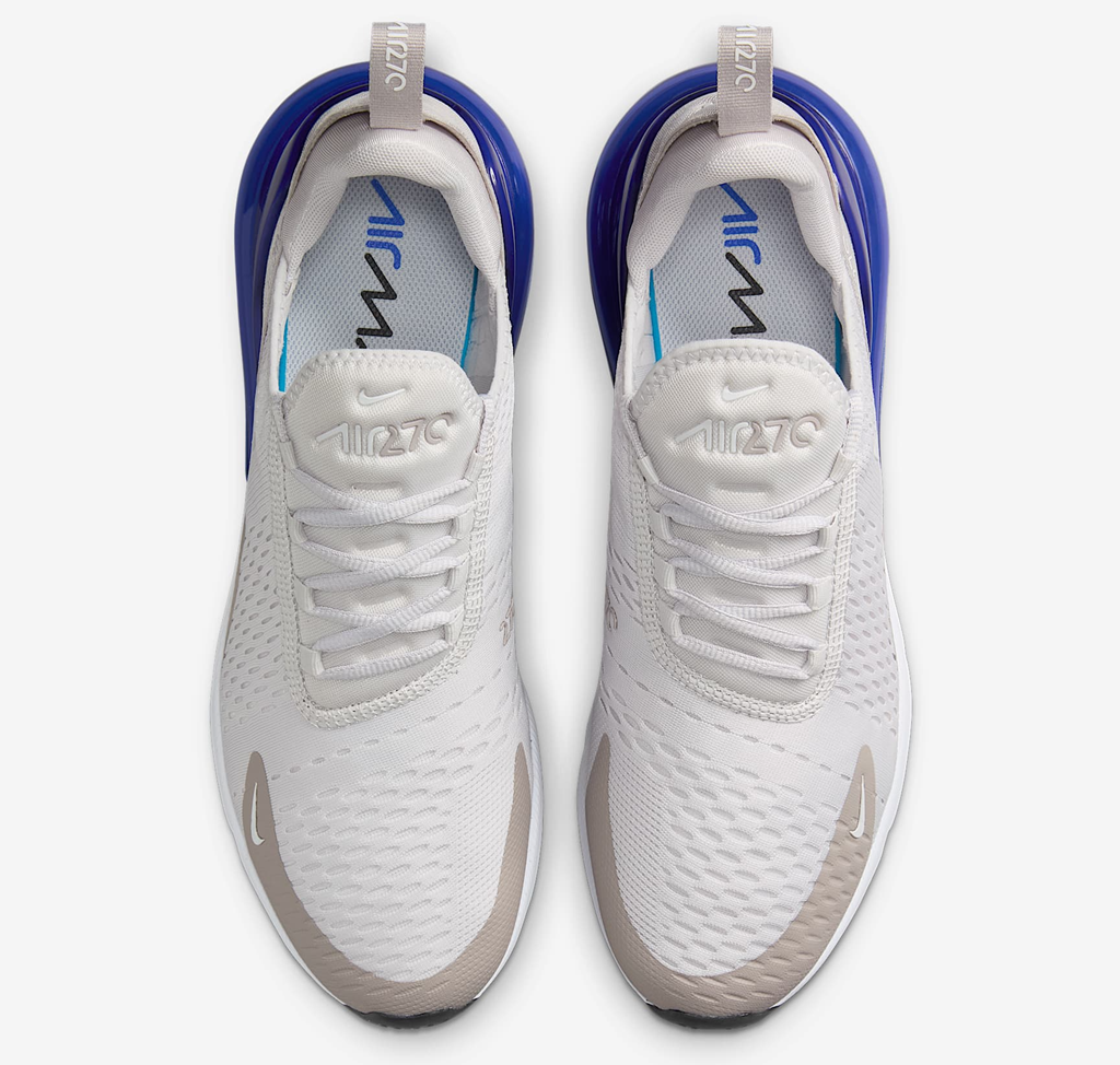 Giày Nike Air Max 270 ‘Vast Grey Racer Blue’ AH8050-031 - Ảnh 2