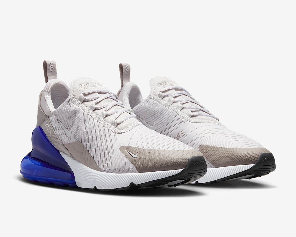 Giày Nike Air Max 270 ‘Vast Grey Racer Blue’ AH8050-031 - Ảnh 3