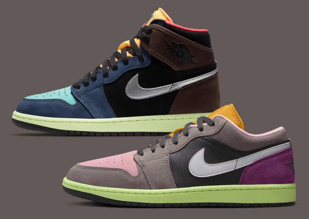 Giày Nike Air Jordan 1 Low ‘Tokyo Bio Hack’ HQ2010-005 - Ảnh 9