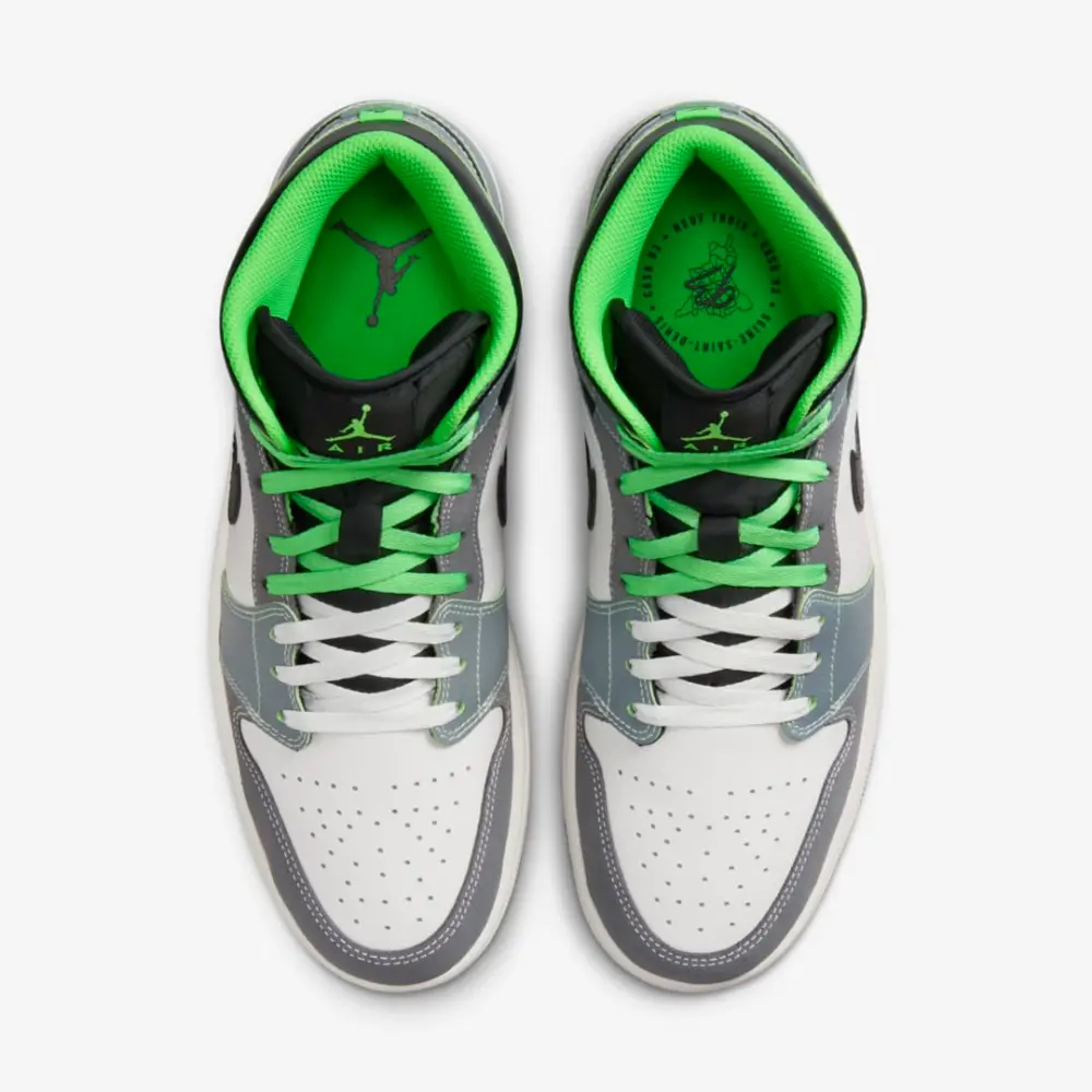 Giày Nike Air Jordan 1 Mid Casa 93 ‘Seine Saint Denis’ HQ3829-001 - Ảnh 4