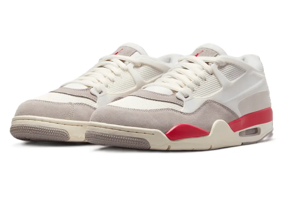 Alternative view of Giày Nike Air Jordan 4 RM ‘White Varsity Red’ HF8126-100
