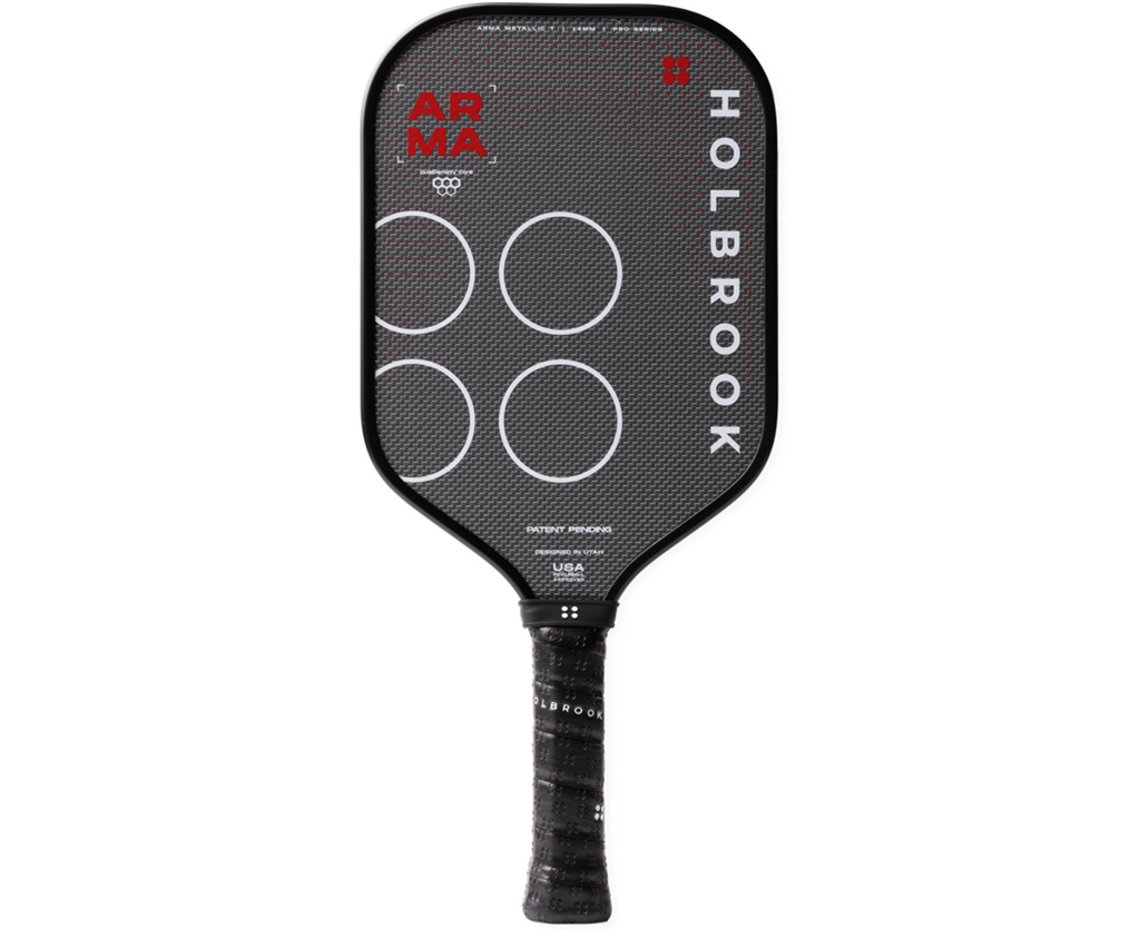 Vợt Pickleball Holbrook Arma S Metallic 14mm ‘Black’