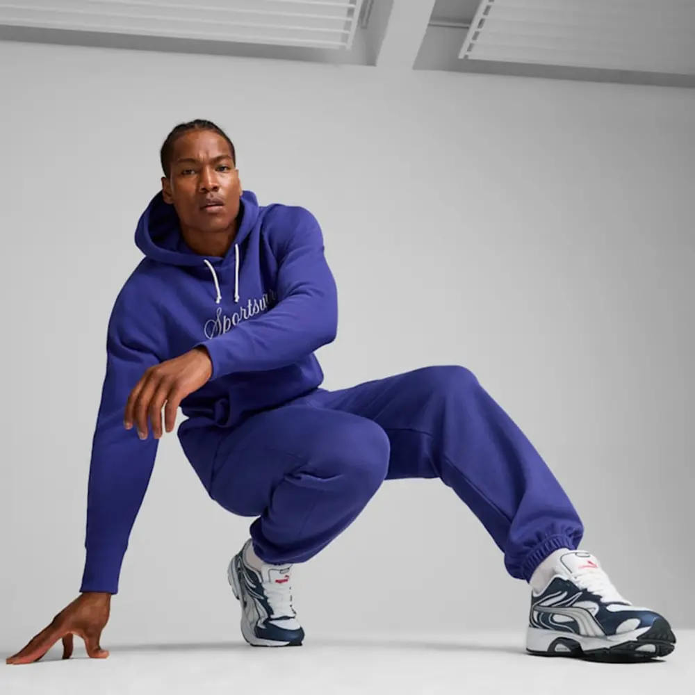 Giày Puma Extos Millennium 'White-Deep Navy' 398784-01 - Ảnh 4