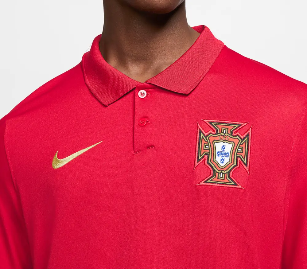 Alternative view of Áo Nike Portugal National Team 20/21 Vapor Match ‘Red’ CD0704-687