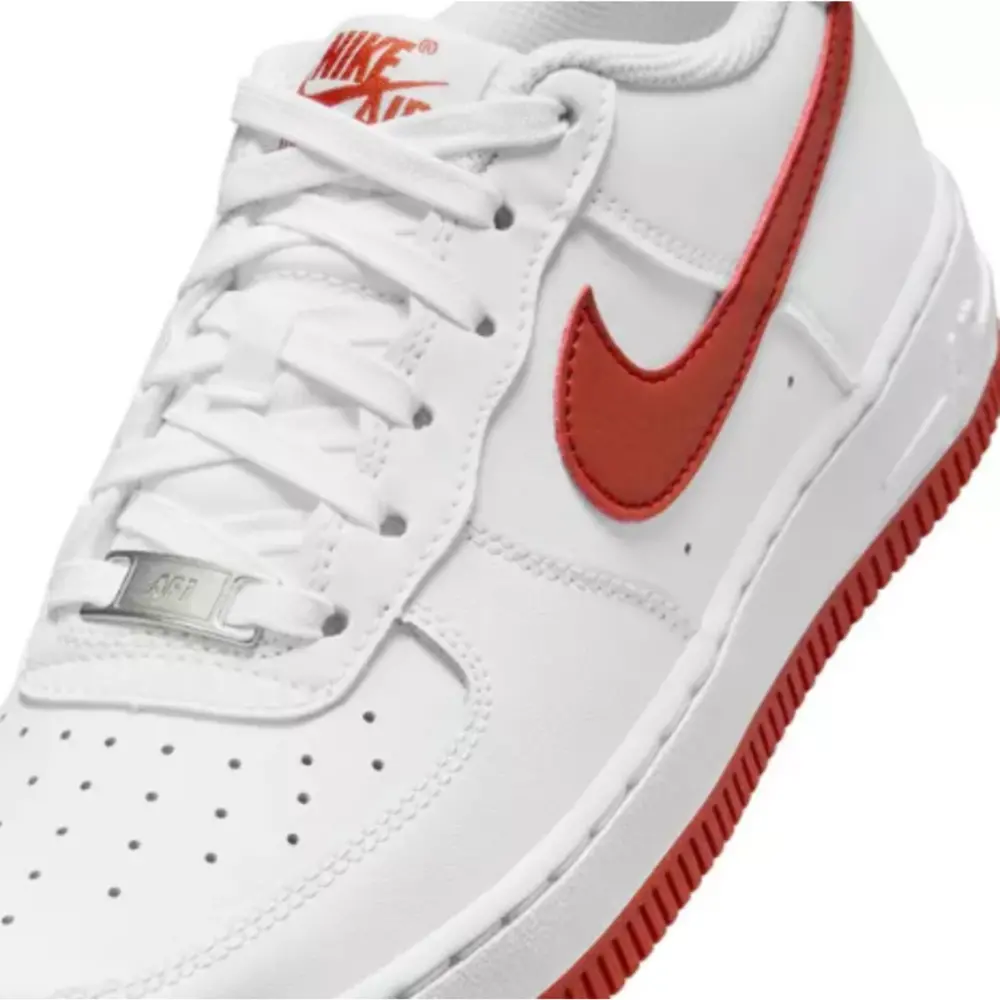 Giày Nike Air Force 1 Low GS ‘White Dragon Red’ FV5948-116 - Ảnh 4