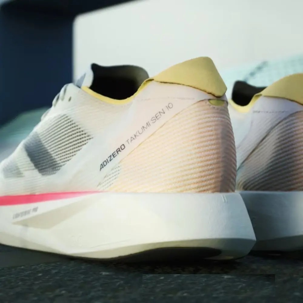 Alternative view of Giày Adidas Adizero Takumi Sen 10 'Ivory Pack' IG8202