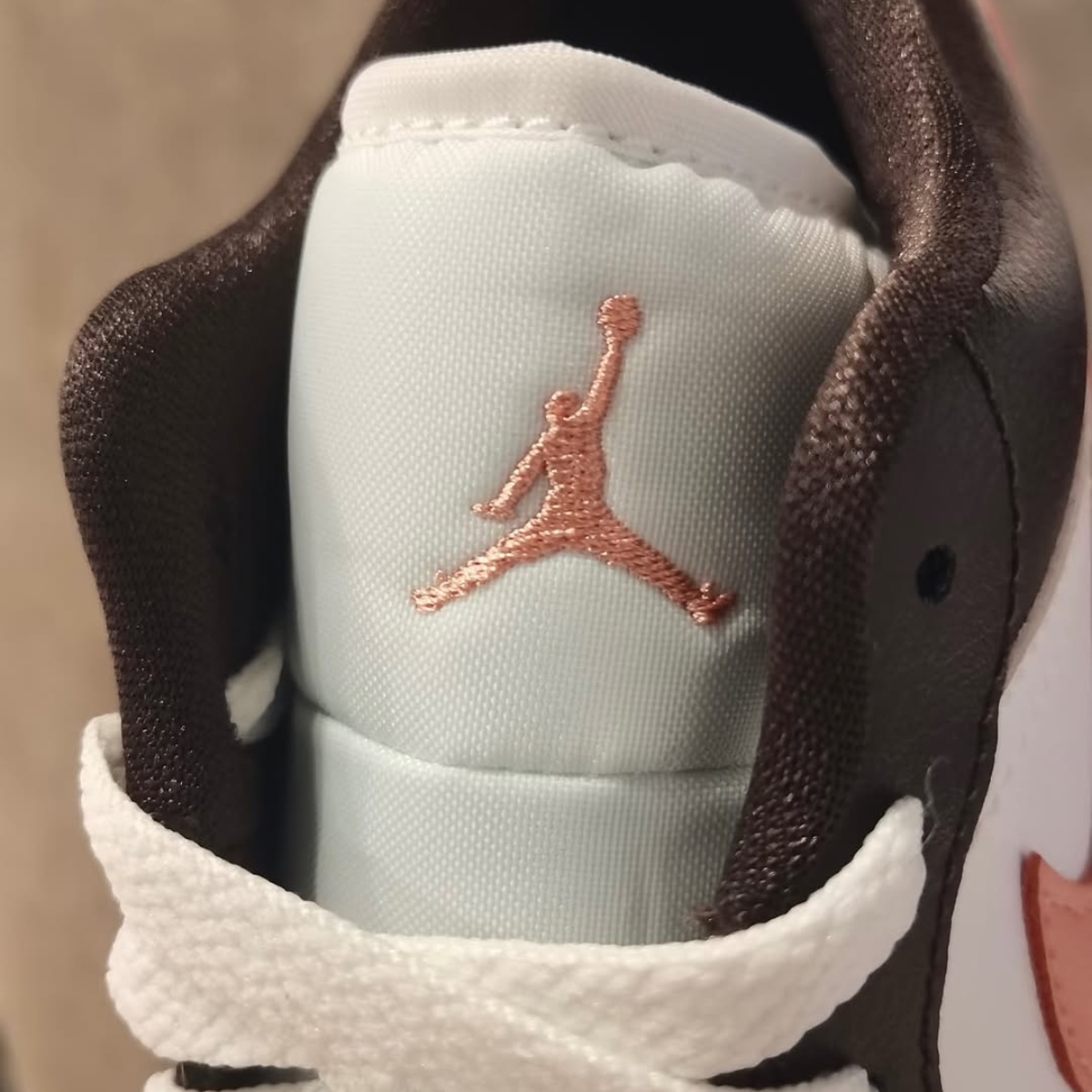 Giày Nike Air Jordan 1 Low 'Brown Pink' DC0774-182 - Ảnh 6
