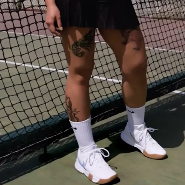 Alternative view of Giày Nike Court Lite 4 ‘White Poison Green’ FD6575-105
