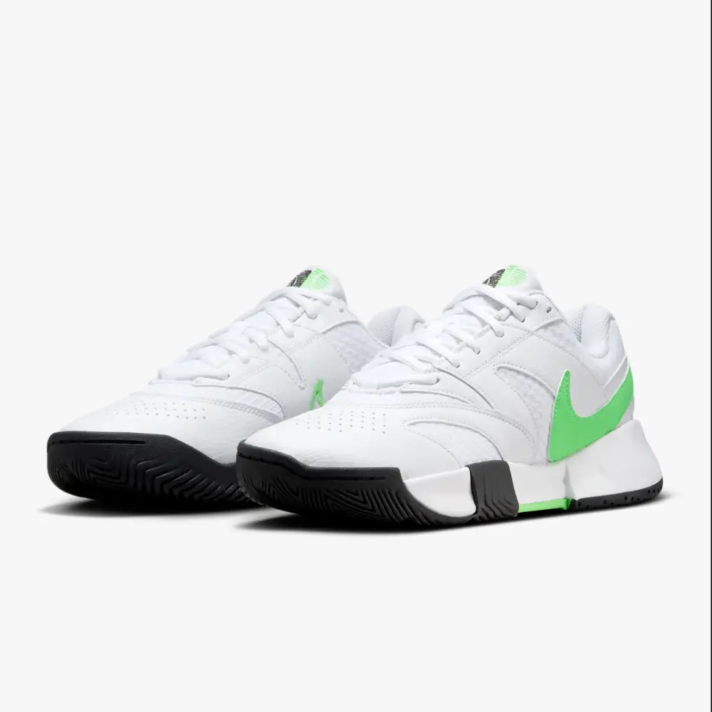 Giày Nike Court Lite 4 ‘White Poison Green’ FD6575-105 - Ảnh 4